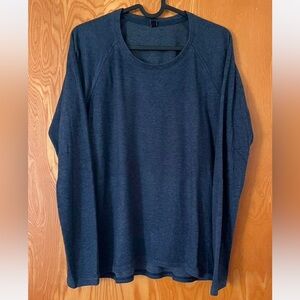Uniqlo Dark Blue Long Sleeve Tee